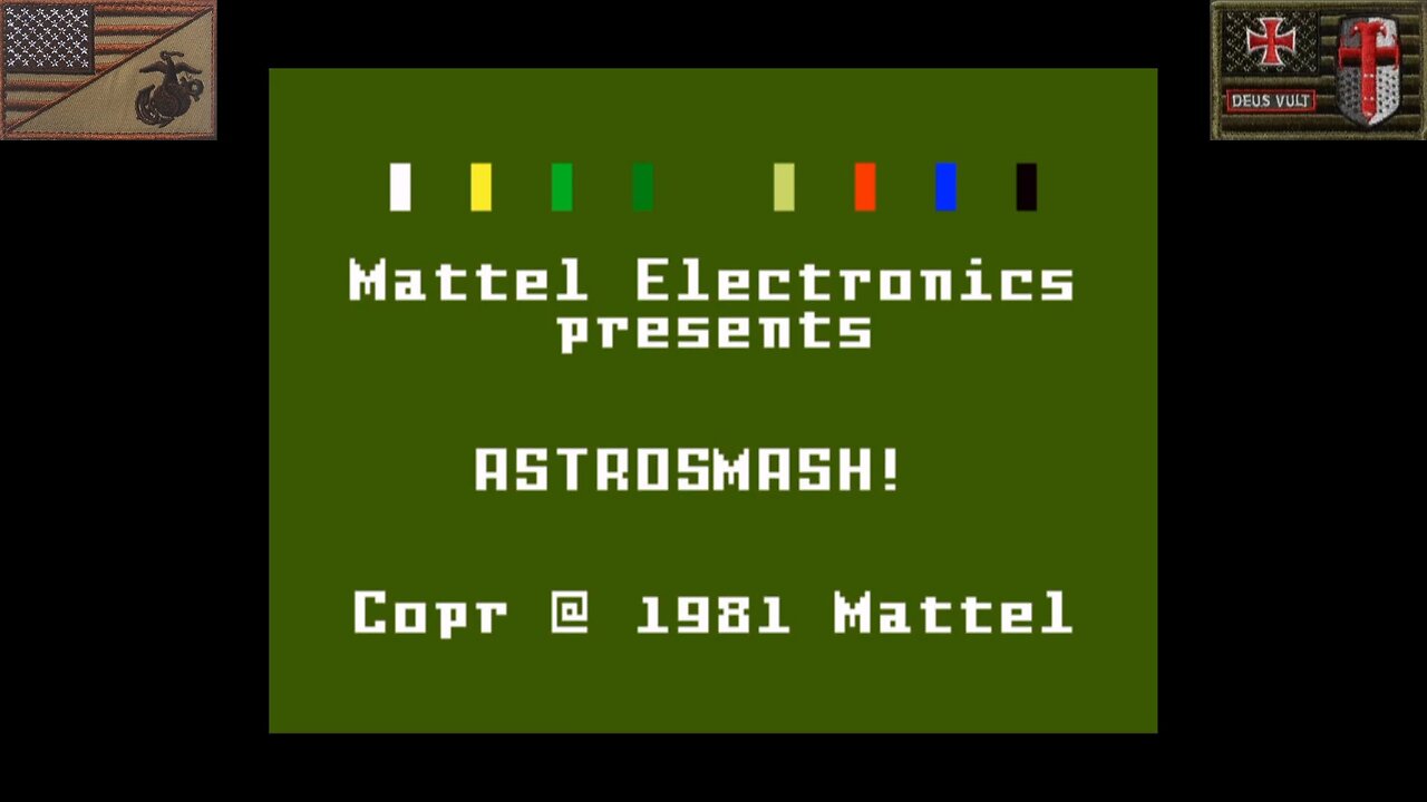 Astrosmash! (Mattel Electronics Intellivision - Attract Mode) [NA Version]