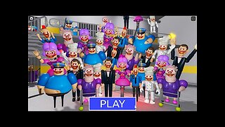 NIGHTMARE TSUNAMI BARRY'S FAMILY! Walkthrough Full GAMEPLAY #roblox #ScaryObby