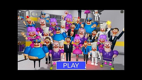 NIGHTMARE TSUNAMI BARRY'S FAMILY! Walkthrough Full GAMEPLAY #roblox #ScaryObby
