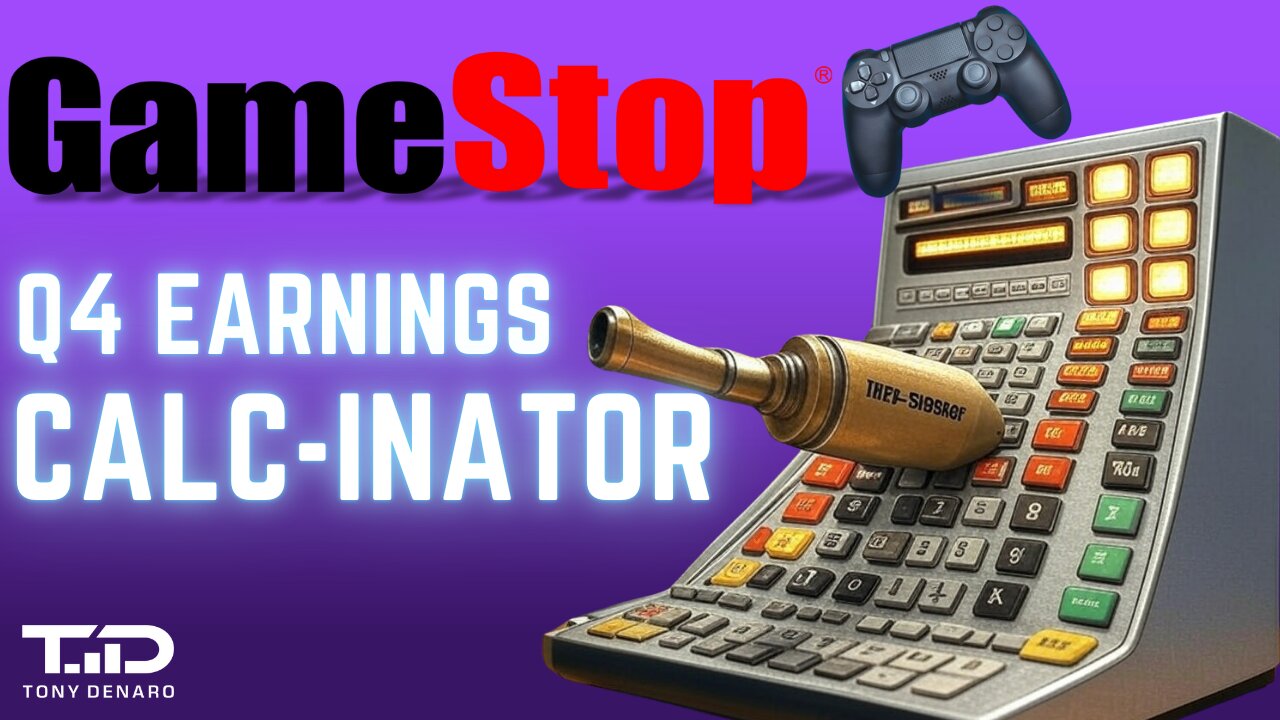 GME Q4 Revenue & EPS Model using the GME CALC-INATOR ™️