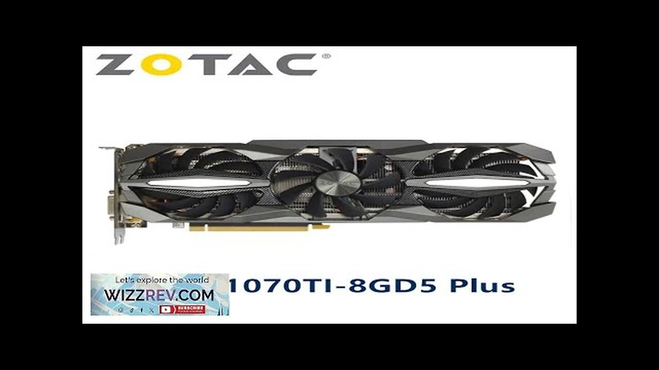 ZOTAC GTX 1070 / 1070Ti 8GB Gaming GPU Video card NVIDIA GeForce Review