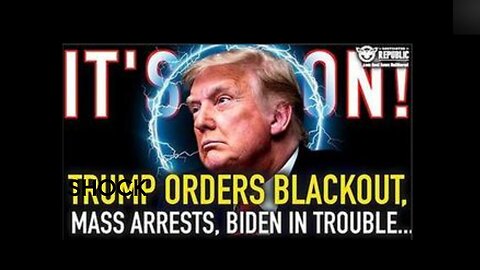 Trump Orders Blackout, Mass Arrests Underway, And Biden'S In Serious Trouble..