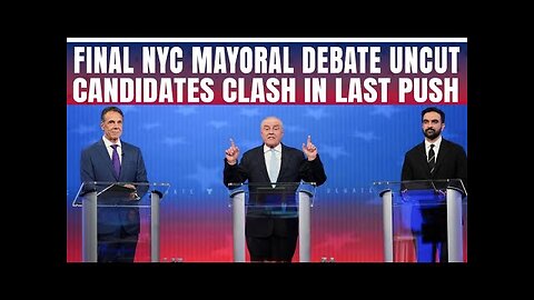 NYC Mayoral Debate 2025 FULL VIDEO: Shocking Mamdani Vs Sliwa Vs Cuomo CLASH | Who Won FINAL Debate?