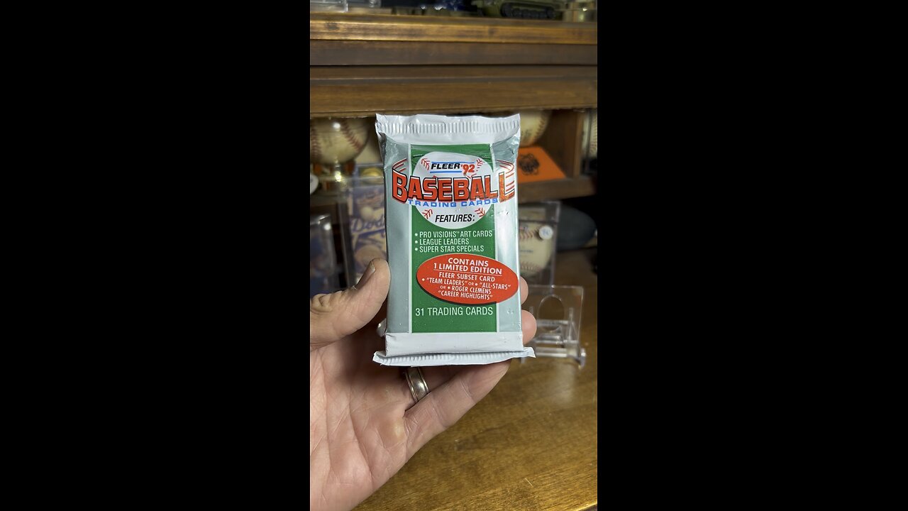 92 #Fleer #junkwax #baseballcards Fat #packopening
