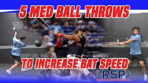 5 Med Ball Throw to Increase Bat Speed