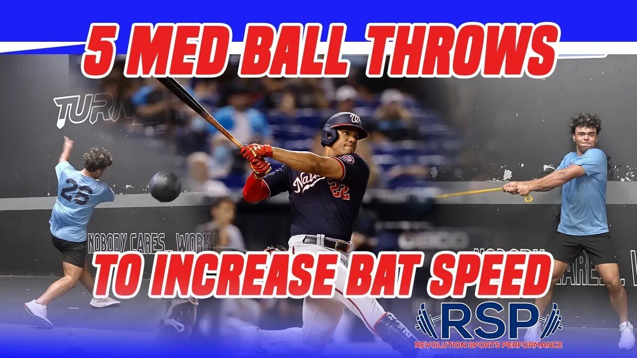 5 Med Ball Throw to Increase Bat Speed