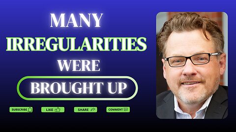 We Were Elected In 2021 And Removed In 2023. During That Period Many Irregularities Were Brought Up.