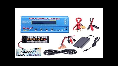 IMax B6 50W 5A Battery Balance Charger With 12V 5A Power Supply Review