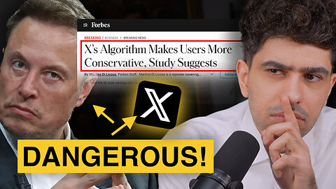 Elon Musk's X is BRAINWASHING Users Into Conservatives!