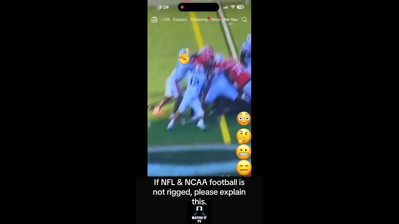 How does this happen if it’s not rigged?