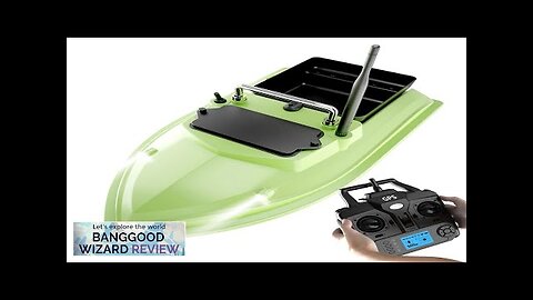 Flytec V060 RTR 2.4G GPS Fishing Bait RC Boat 500m Distance Intelligent Review