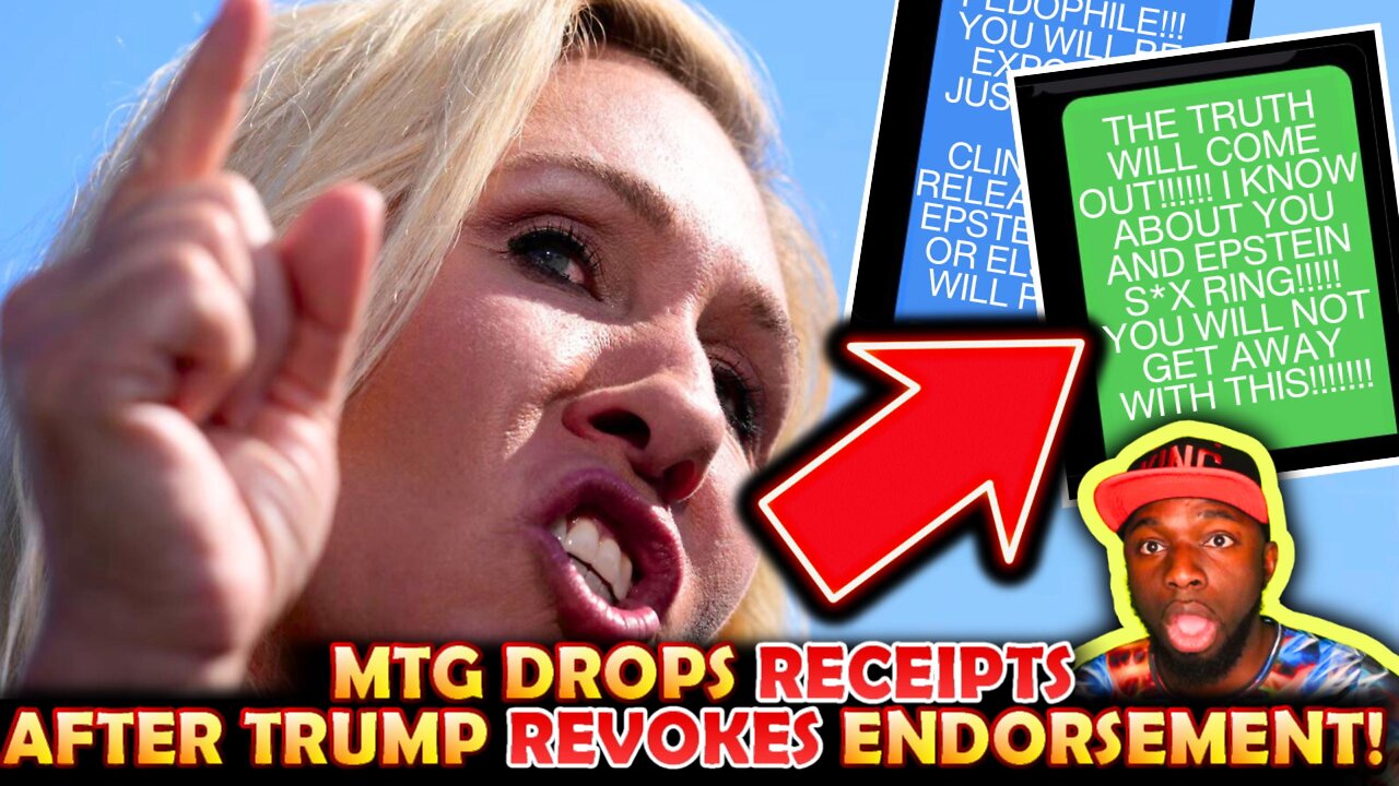 🚨Marjorie Taylor Greene DROPS EPSTEIN RECEIPTS on Trump After He REVOKES ENDORSEMENT!