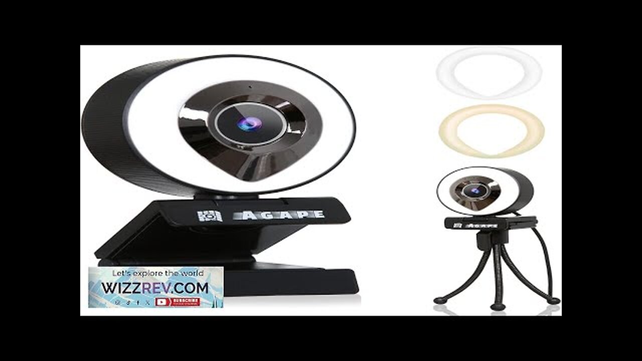 Agape Full HD 1080P/30fps Video Calling Webcam with MicrophonePlug and Play Adjustable Review