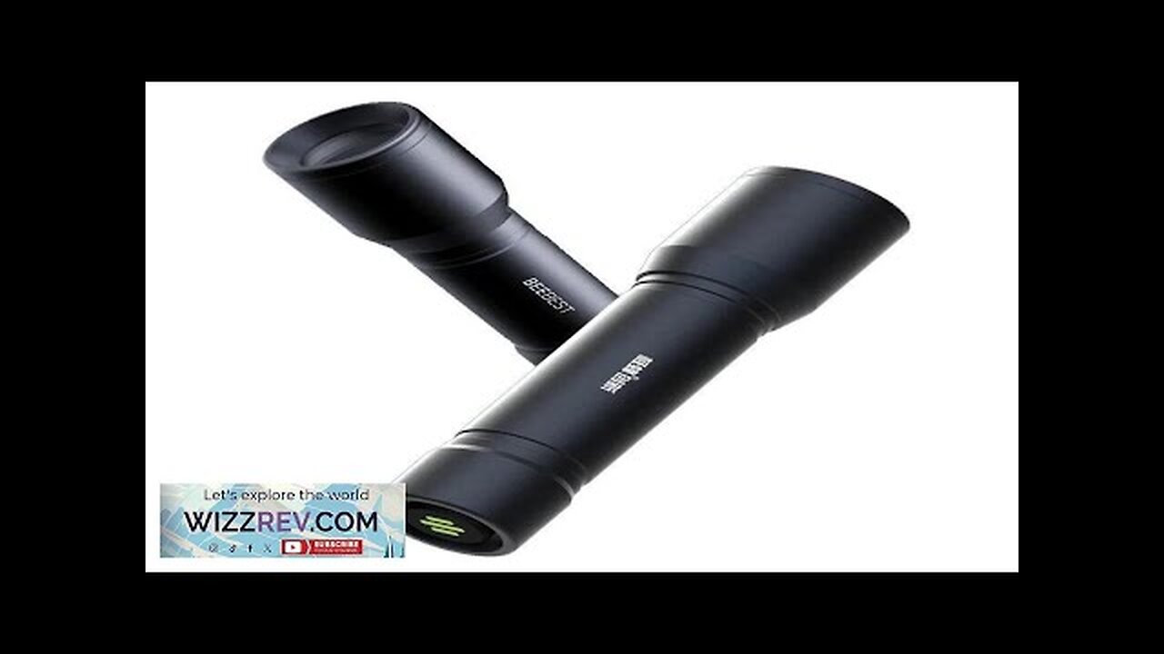 Beebest F1P 200m Portable Powerful Flashlight 3 Modes Ultra Bright LED Mini Review