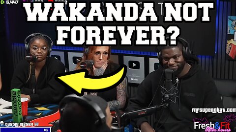 Wakanda Chick Got Frank Castled For NOT Answering THIS Question | Fresh & Fit 2/24/25