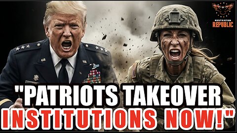 “Patriots TAKEOVER Institutions NOW!” Trump Screams! Did WAR Just Start? Millions Run For Cover!