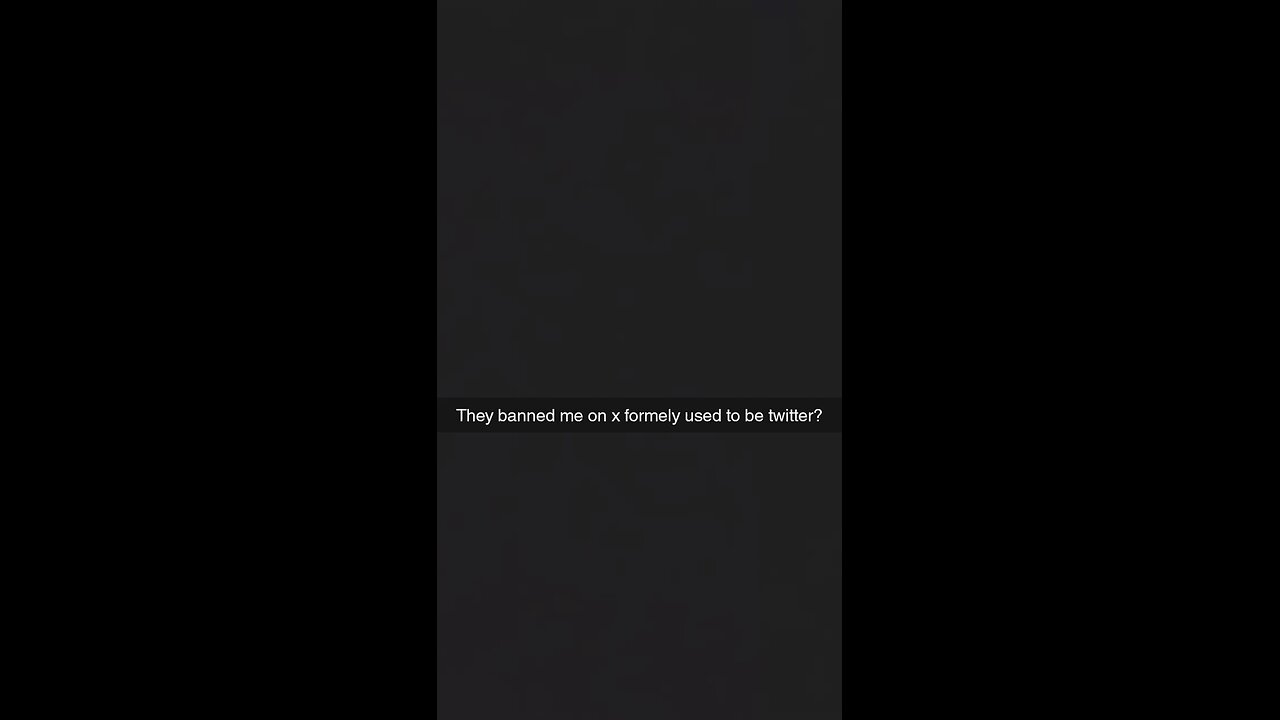my account is banned on X