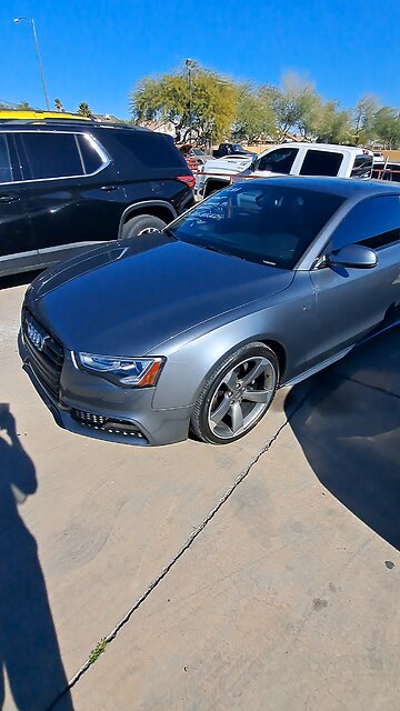 Check out this Audi S5 at the phoenix auto auction. #audi #cars