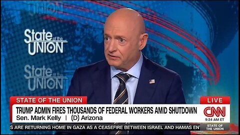 Sen Mark Kelly Breaks From Schumer: Shutdown Isn't Better For Anybody