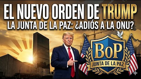 ¡EL FIN DE LA ONU! rump sacude al mundo con la JUNTA DE LA PAZ