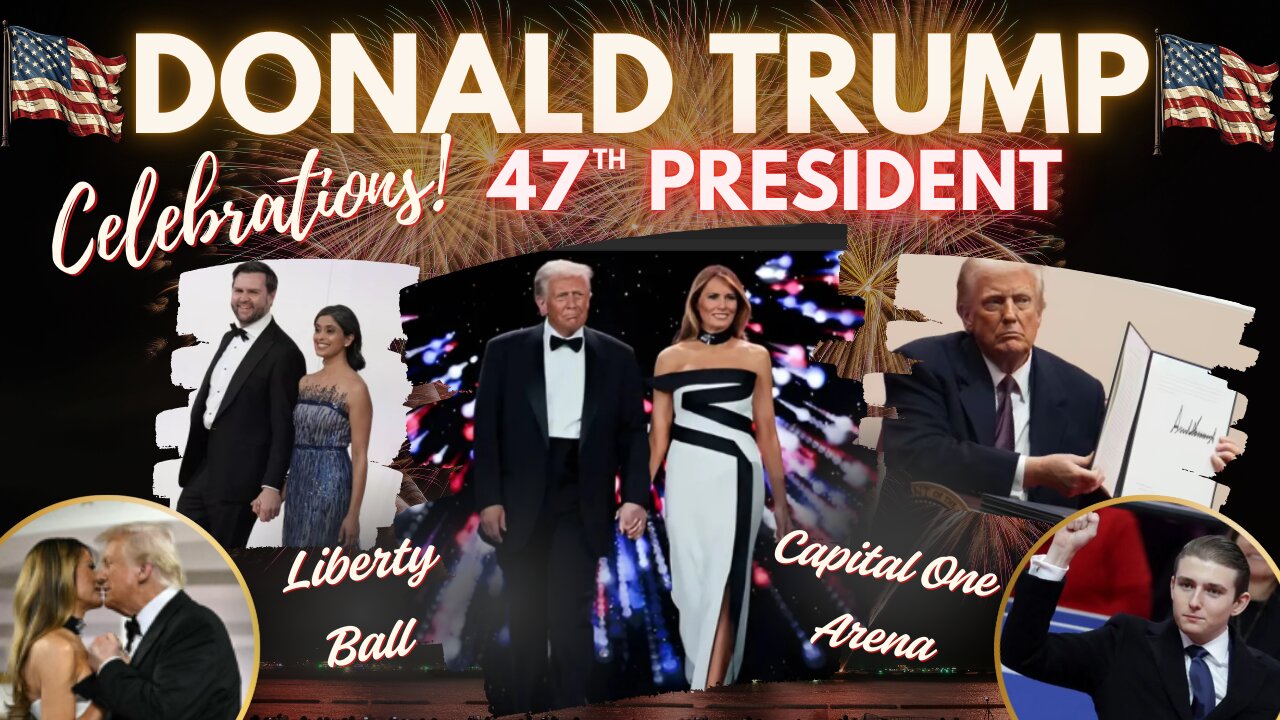 Donald Trump 47th Inauguration Celebrations Highlights
