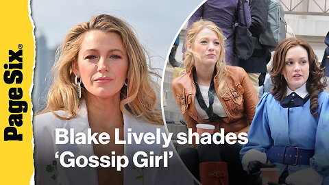 Blake Lively shades 'Gossip Girl' in newly released private texts about 'It Ends With Us' drama
