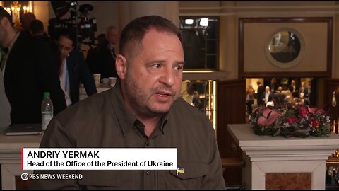 PBS News: Zelensky’s chief of staff discusses ‘new reality’ for security of Ukraine