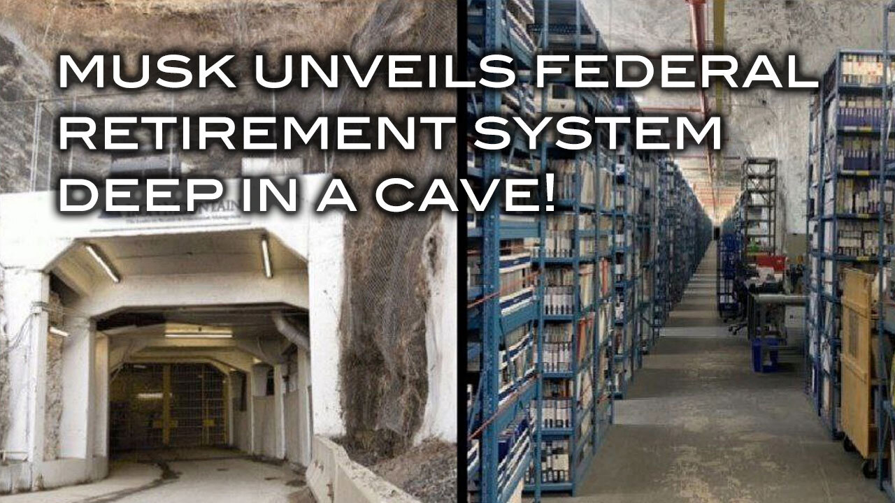 Musk Unveils Federal Retirement System Deep In A Cave