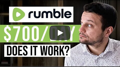 To Make Money Uploading Videos On Rumble (Honest Review)