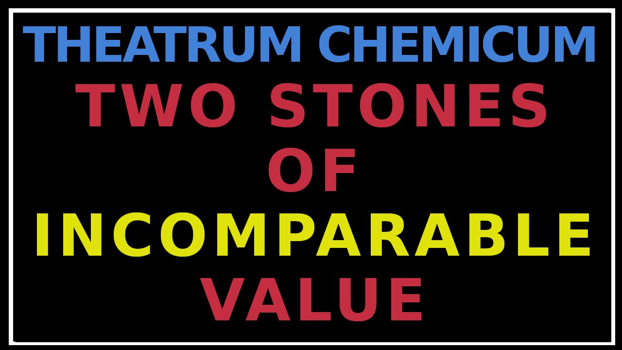 Norton Attempts To Enlighten Tunstile: Theatrum Chemicum Britannicum