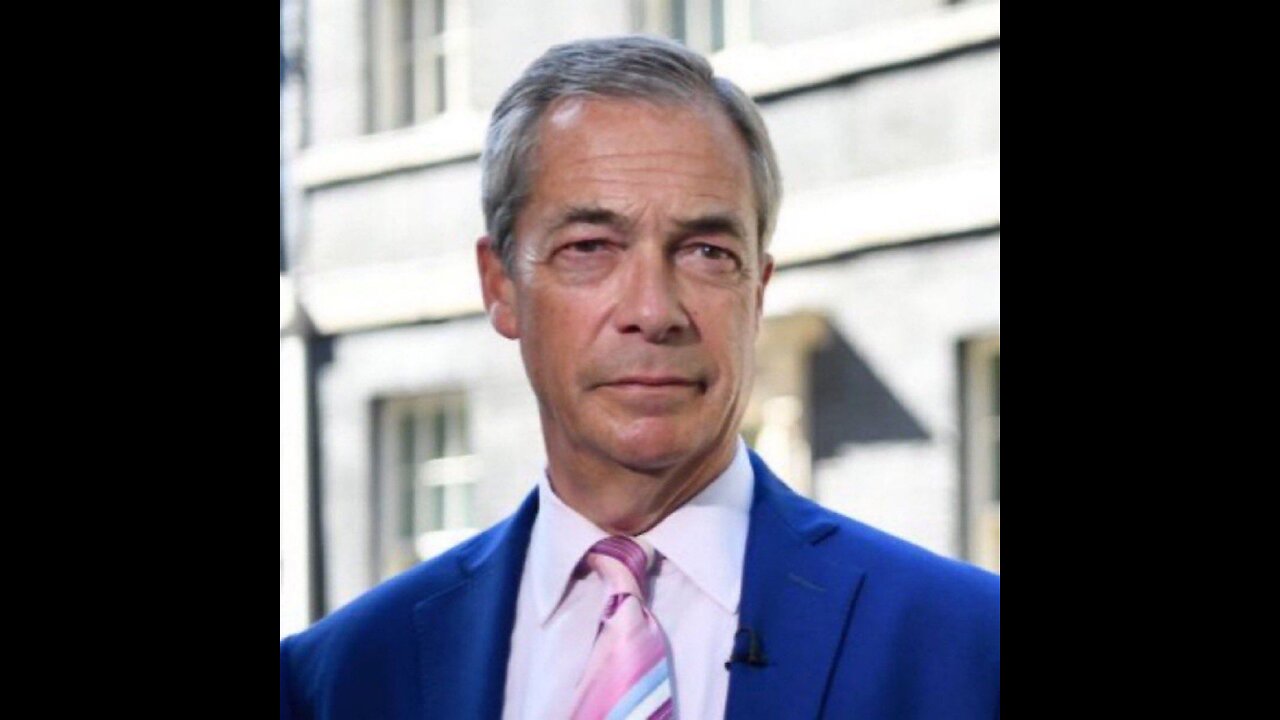 Captioned - Future British PM, Nigel Farage praises Trump's speech at the UN HQ