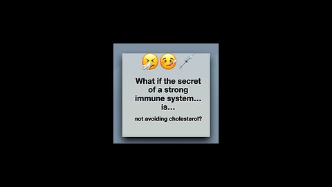 Cholesterol: The Immune System’s Secret Weapon They Forgot to Tell You About 🧠🥓☀️
