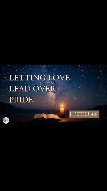 Letting Love Lead Over Pride 1 Peter 4:8