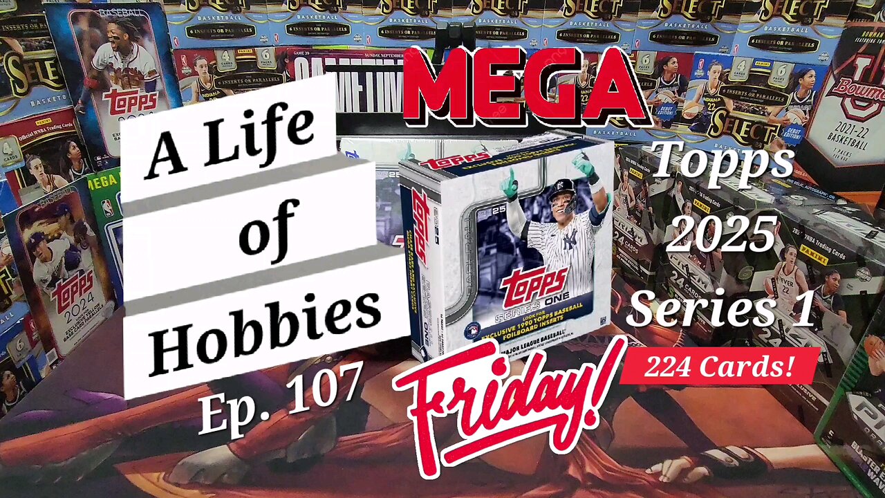 MegaBox Friday ripping Topps 2025 Series 1 e107