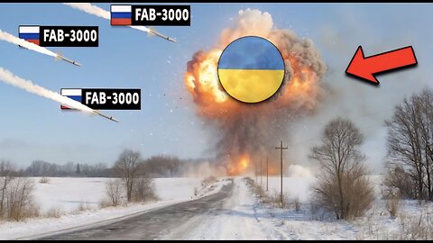 Unexpected Strike: Russia’s FAB-3000 Wipes Out Ukraine’s Underground Missile Depot!