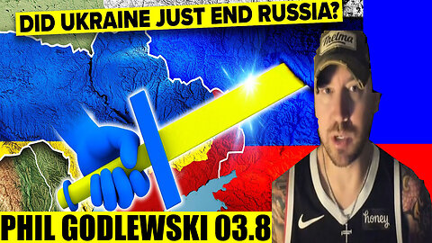 PHIL GODLEWSKI BOMBSHELL 03.08.2025 🔴 DID UKRAINE JUST AND RUSSIA?, AND WE KNOW, X22 REPORT, SG ANON