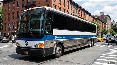 MCI D4500CT Coach Bus MTA SIM22 NYC