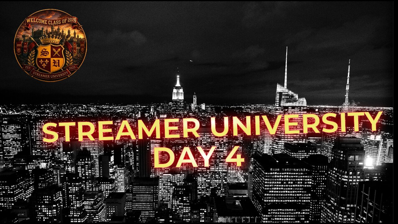 🏛️ STREAMER U DAY 4 OFF-CAMPUS