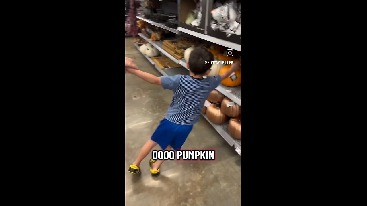 I rebuke you, ooh pumpkins 🎃