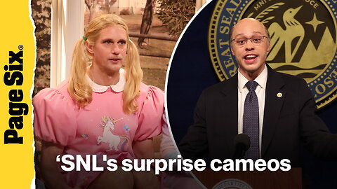 Alexander Skarsgård crushes 'SNL,' Pete Davidson spoofs Tom Homan and ICE