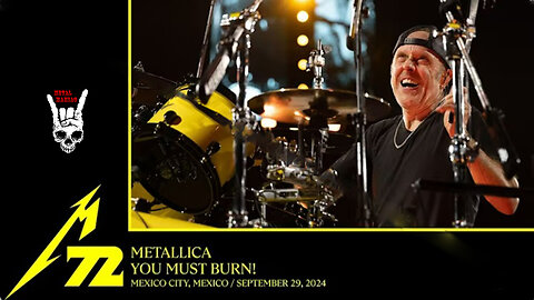 Metallica - You Must Burn! (Mexico City, Mexico - September 29, 2024)