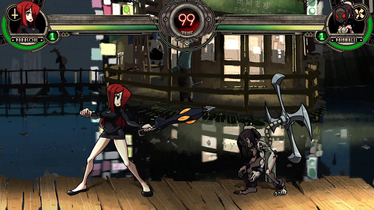 Parasoul vs Painwheel