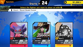 SSBU Online Spectator Mode with Special Characters Quickie 10/31/25 (with Halloween Chars)