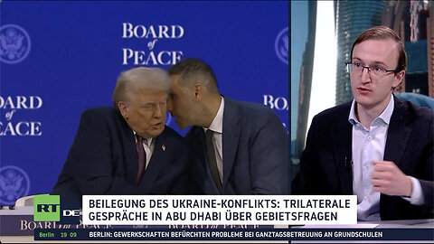 Auftakt in Abu Dhabi: Verhandlungen zur Ukraine laufen