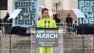 Gender Liberation Movement Co-Founder Raquel Willis Speaks at People’s March in DC