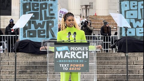 Gender Liberation Movement Co-Founder Raquel Willis Speaks at People’s March in DC