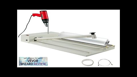 VEVOR 24" I-Bar Shrink Wrap Machine 800W Shrink Wrap Sealer with Heat Review