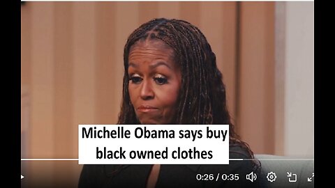 Michelle Obama says avoid white brands