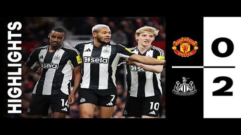 Manchester United 0 Newcastle United 2