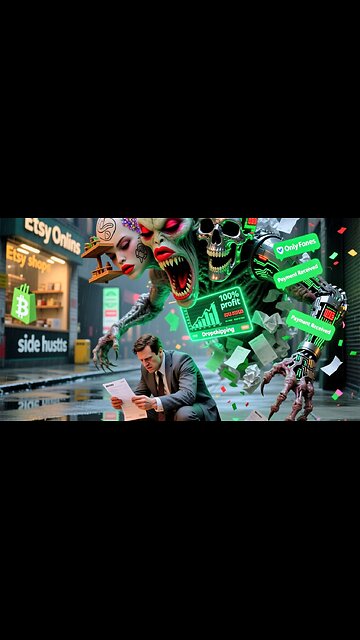 Side Hustle Hydra Headed Beast 💰🫰🧟